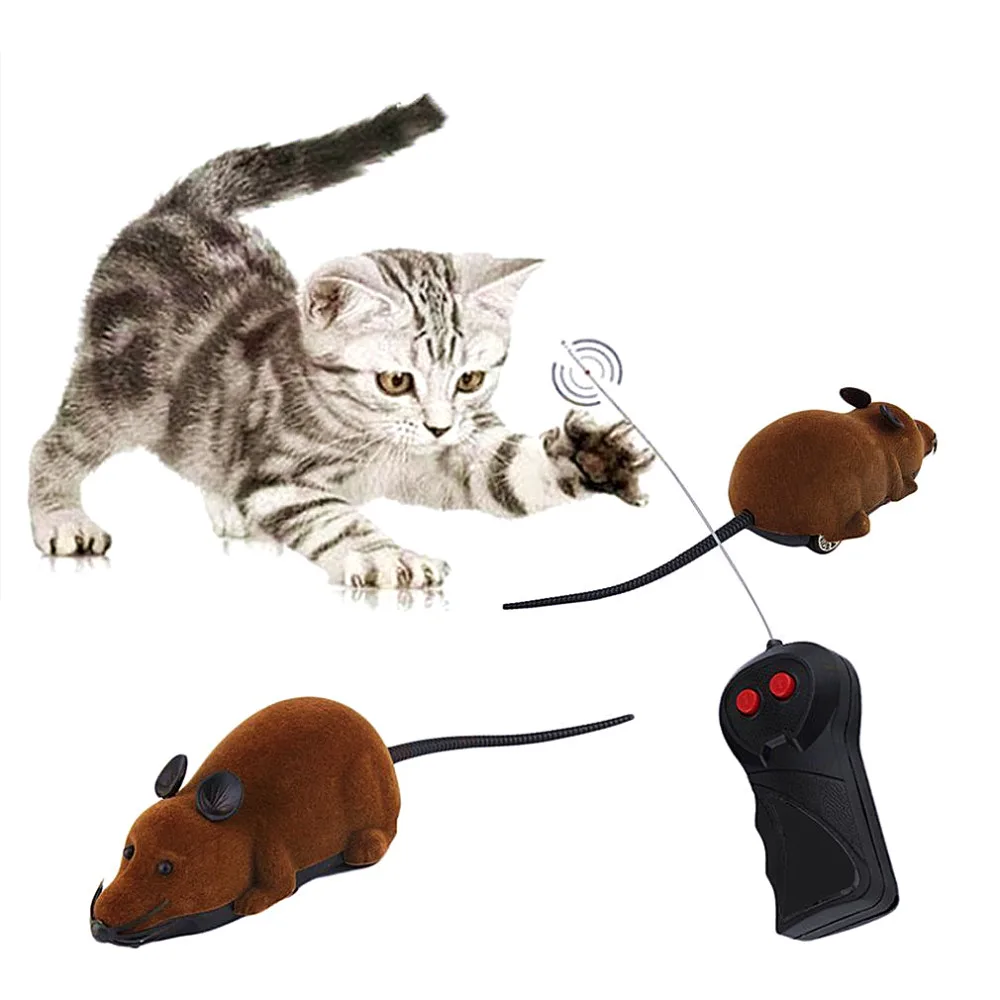 HOT Wireless Remote Control Mouse Plastic Simulation Animals Electronic