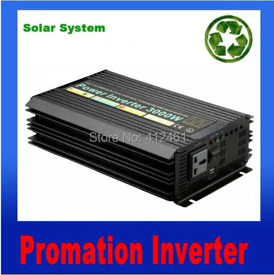 

4000W pure sine wave power inverter, 12vdc/220vac dc to ac power inverter, 2 years warranty