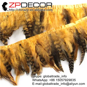 yellow Zpdecor 4-6 дюймов 1 ярд индивидуальные можно покрасить Желтый Петух Coque перья отделкой шиншиллы для Выступления необходимо - Цвет: yellow