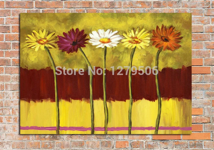 

Hand Painted floral wall art Canvas Oil Painting Modern Flower Oil Painting Wall Painting On Canvas Art for living room bedroom