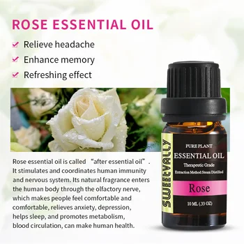 

10ml Essential Oil With Aromatic Aromatherapy Oil Household Daily Supplies Cured Flavor Home Air Freshening Essential Olis