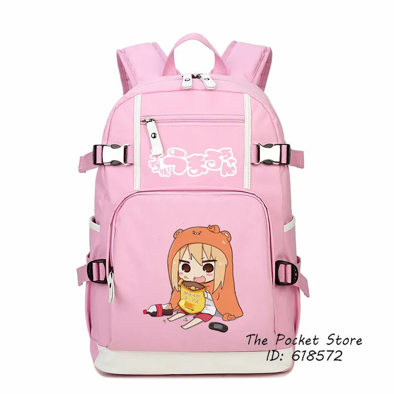 Женский рюкзак Himono Onna Kawaii с принтом Лолиты школьный из парусины для девочек