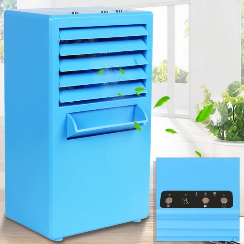 

Mini Personal Air Conditioner Fan Air Cooler Misting Desktop Table Desk Drop Shipping Support