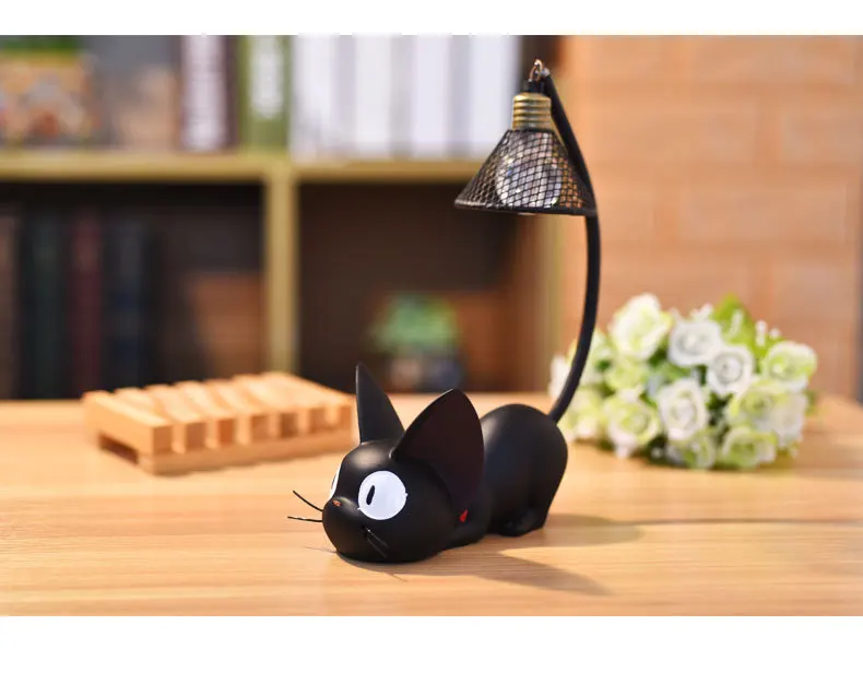 Lâmpada da Noite Luzes de Mesa para o Bebê Quarto dos Desenhos Brightinwd Crianças Quarto Decoração Lâmpadas Bonito Gato Presentes Natal Animados 19 Cheap Luzes noturnas