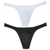Smooth Sexy Bikini Men's Thongs and G-Strings Bluge Pouch Soft Comfy Elastic Stretch Male Thong Underwear Underpants Men Tanga 1