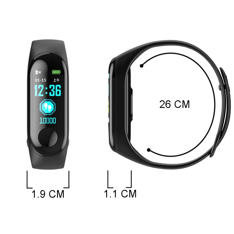  Sport Bracelet Smart Watch Women Men For Android IOS Smartwatch Fitness Tracker New Electronics Sma - 33001949824