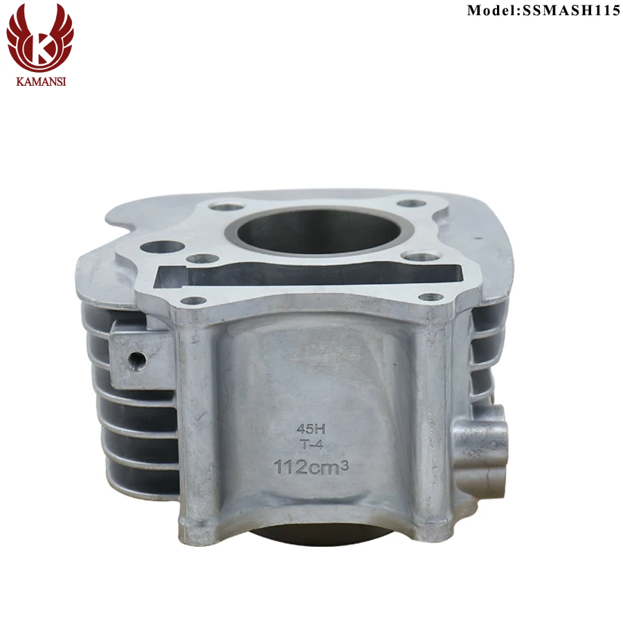 

KAMANSI Motorcycle Cylinder 51mm Bore 112cm3 Model For SSMASH115 High Quality Material Type is aluminium