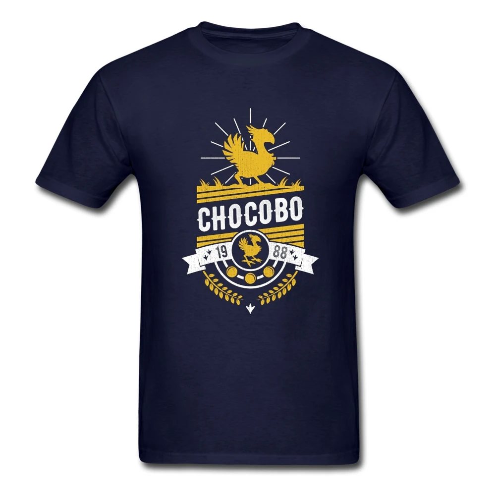 Футболка Chocobo с финальной фантазией мужские новые простые футболки популярные