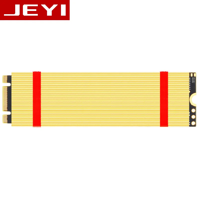 JEYI N80 열 분산 폴드 바 NVME NGFF M.2 2280, 알루미늄 시트 열전도율 실리콘 웨이퍼 냉각