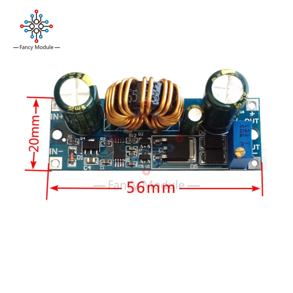 

3A 30W automatic step-up and step-down power supply module Buck boost module High power Adjustable voltage Regulated power