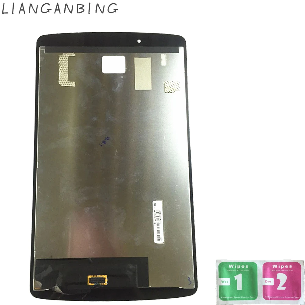 

lianganbing New 100% Working LCD Display Touch Screen frame Digitizer Assembly Replacement For LG G Pad F 8.0 V495 V496