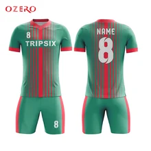 Костюм высокого качества красный и белый универсальный футбольный Джерси