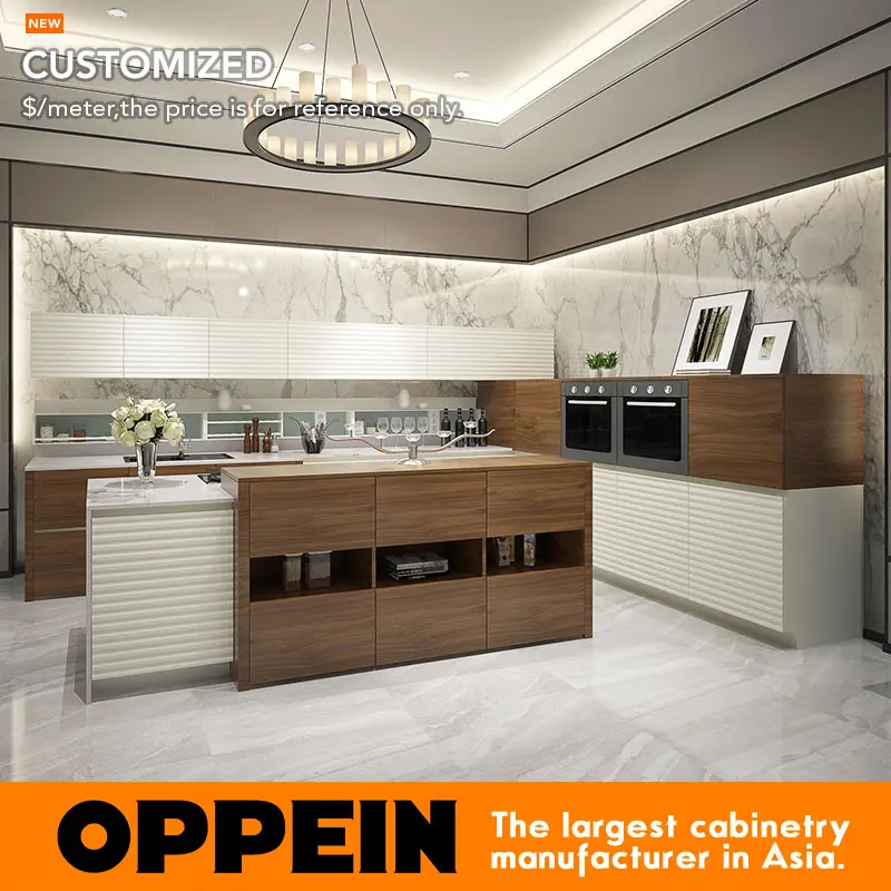 2016 Nuevo diseño armarios de cocina contemporáneos de color blanco