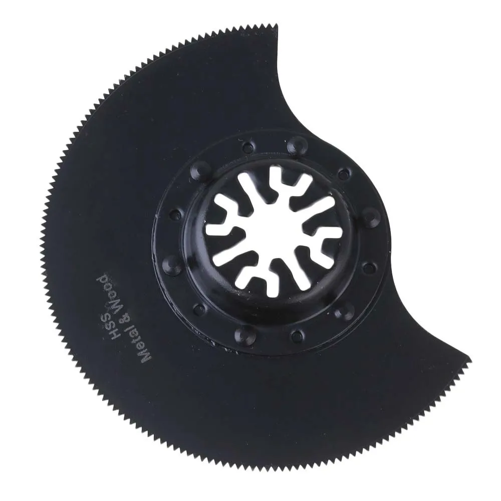 88mm Black M20 HSS Universal Oscillating Multitool Semicircle Saw