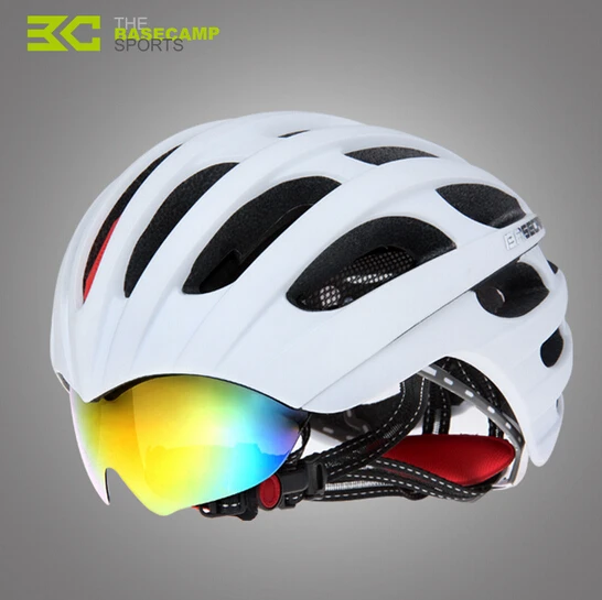 NEW Basecamp Brand font b Cycling b font font b Helmet b font with Glasses Bike