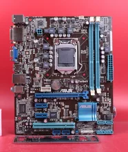 Free shipping original motherboard for P8H61-M LE LGA 1155 DDR3 VGA DVI USB2.0 16GB boards for 32nm cpu h61 desktop motherboard
