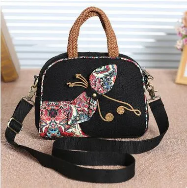 

New Coming Multi-use Vintage Appliques bags!Hot Shoulder&Handbags cute women casual Patchwork bag One-shoulder phone/makeup bags