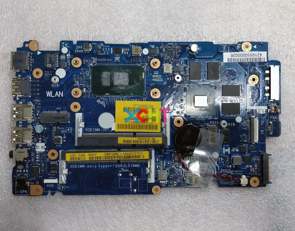 

for Dell Inspiron 15 5557 5457 CN-02XPMY 02XPMY 2XPMY BAV00 LA-D051P SR2EZ I7-6500U DDR4 Laptop Motherboard Mainboard Tested