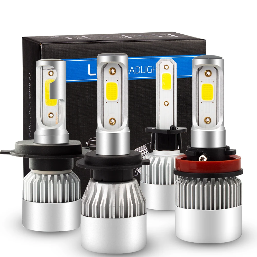 H7 H4 LED Car Light Bulbs H11 H1 LED Auto Lamp H1 H4 H7 H11 12V 24V