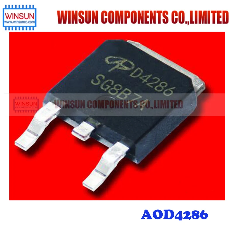 10pcs AOD4286 TO 252 D4286 TO252 new original|Connectors| - AliExpress