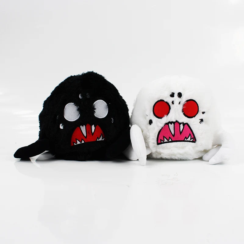 2Styles 16cm Plush Toy White Black Spider Shadow Spider Stuffed Animal Doll Toys