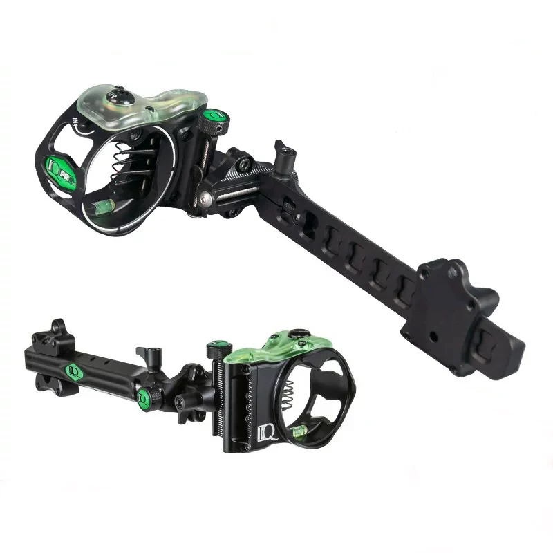 Field Logic IQ Bowsights Pro XT Micro 5 & 7 Pin Compound Bow Archery Sight with Retina Lock