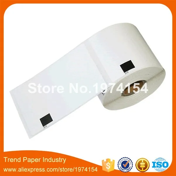 40 rolls brother 호환 dk11202 직사각형 태그 2.44 x 3.9