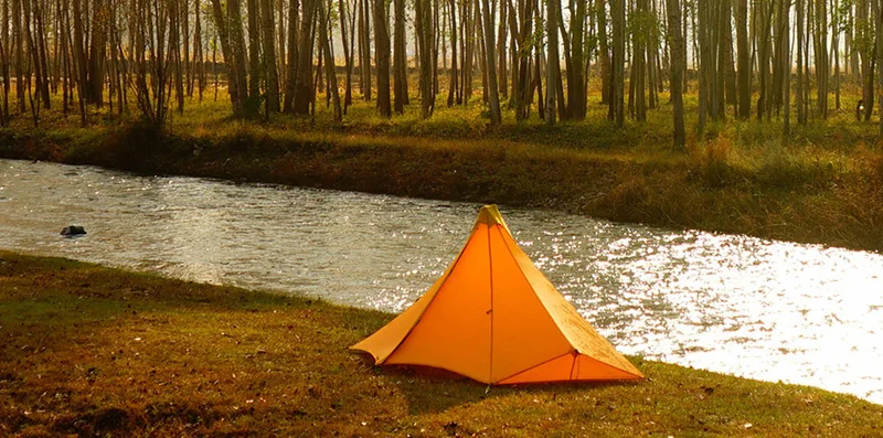 AricXi палатка 20D из силиконовой ткани Сверхлегкая Однослойная палатка для кемпинга 4 сезона для рыбалки и пеших прогулок