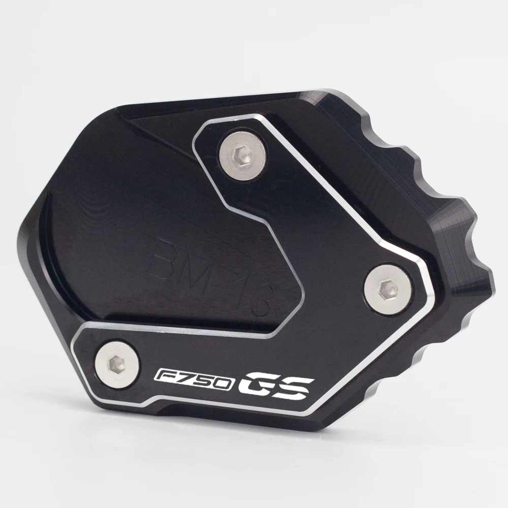 Kickstand Side Stand Extension Plate Pad For BMW F750GS F 750GS F750 GS F 750 GS 2018 2019 Motorcycle Enlarge Support Pad (2)