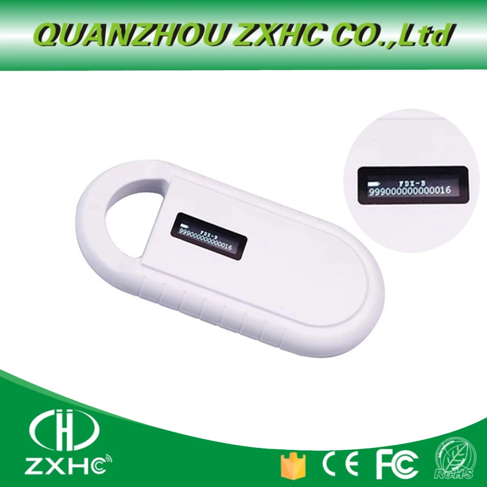 Продажа Новый продукт Портативный OLED дисплей RFID ISO11784 11785 134,2 кГц FDX B микрочип считыватель сканер для собак или кошек