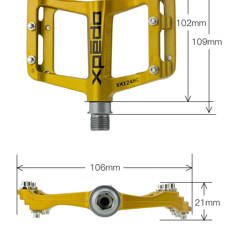 Wellgo XPEDO MTB велосипедные педали SPRY XMX24MC сверхлегкие магниевые mtb педали для шоссейного велосипеда 6 цветов 255 г