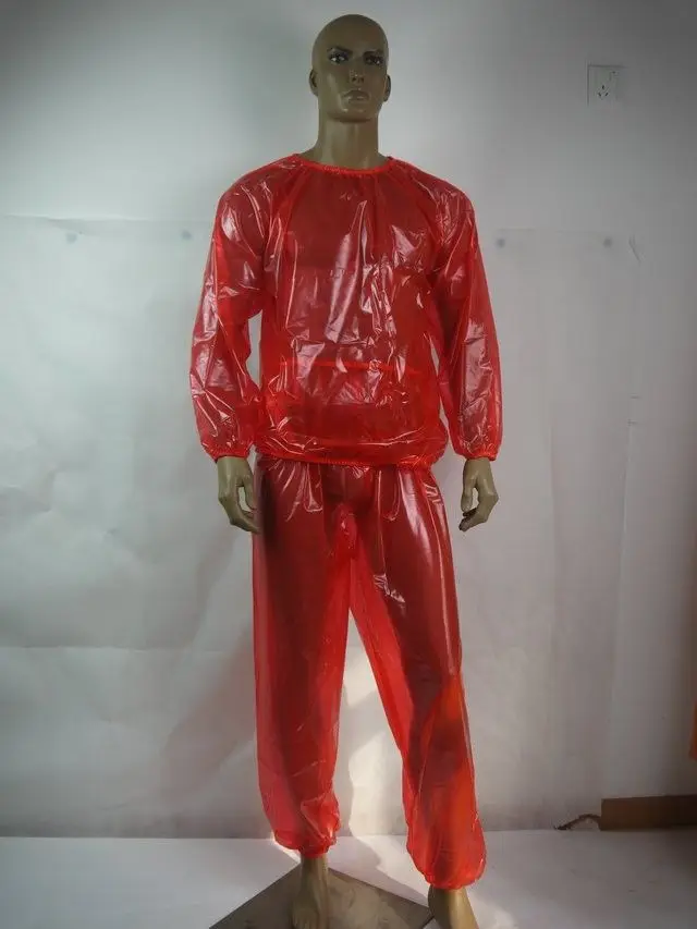 ПВХ унисекс недержания спортивный костюм # P013-8 Размеры: L / XL XXL | Мать и ребенок