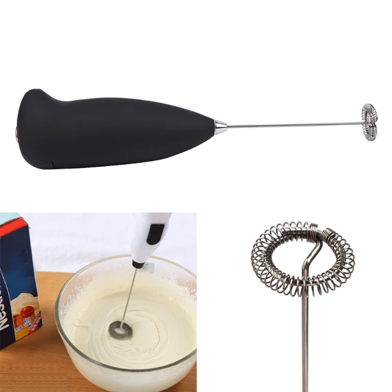 

Mini Electric Milk Frother Foamer Whisk Mixer Stirrer Egg Beater Kitchen Tool