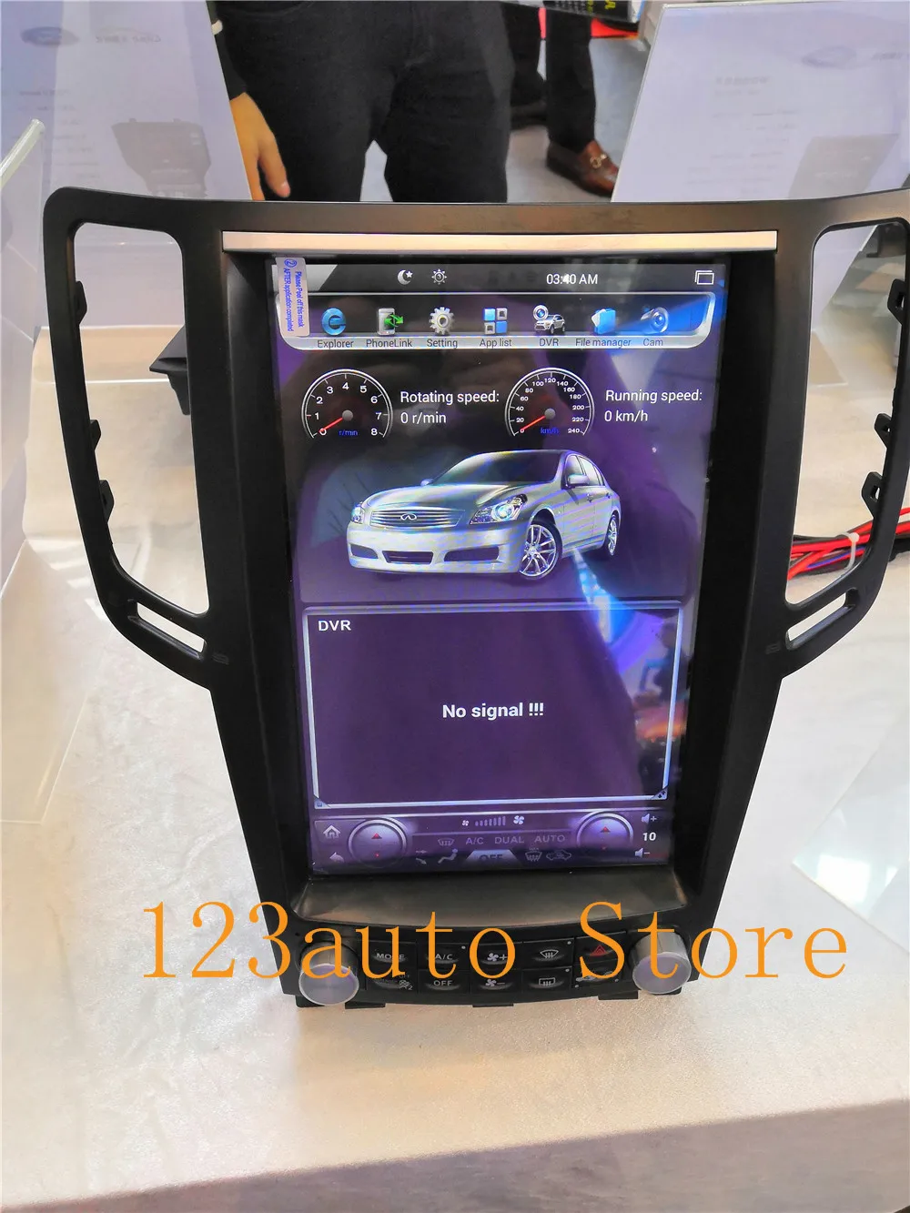 12,1 дюймов вертикальный Tesla стиль Android 8,1 автомобильный DVD gps плеер для infiniti G37 G35 G25 G37S радио аудио стерео PX6 CARPLAY