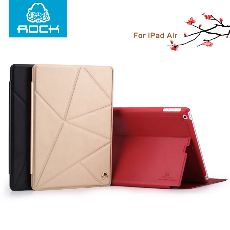 

For ipad air1 / For ipad 5 Tablet PC Rock Original Protective Leather Case