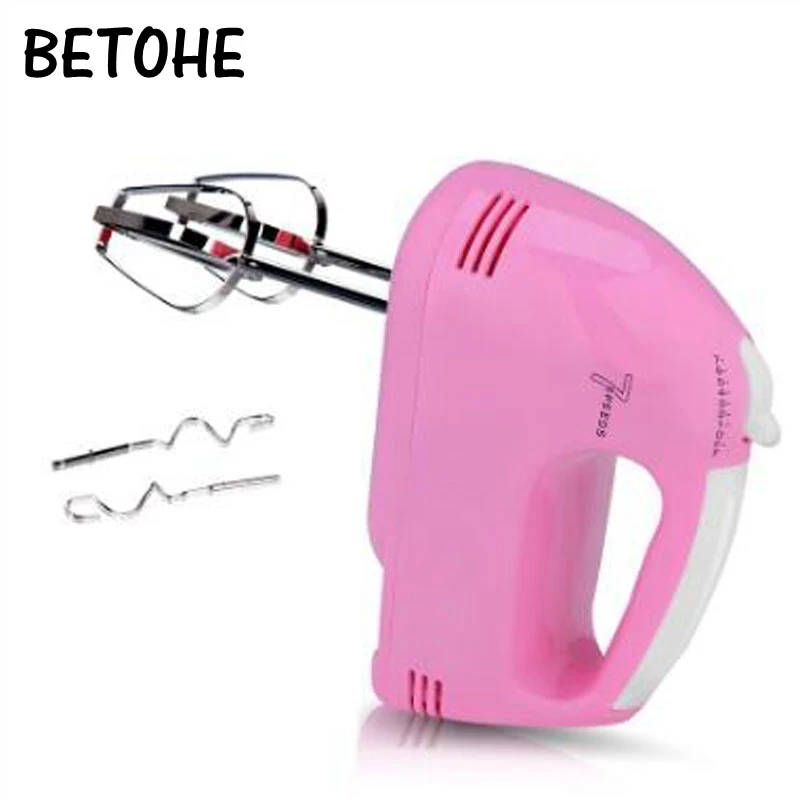 

Handheld electric food mixer batter beater eggs blender stirred Whisk cream cake baking agitator 7 Speeds Automatic cooking