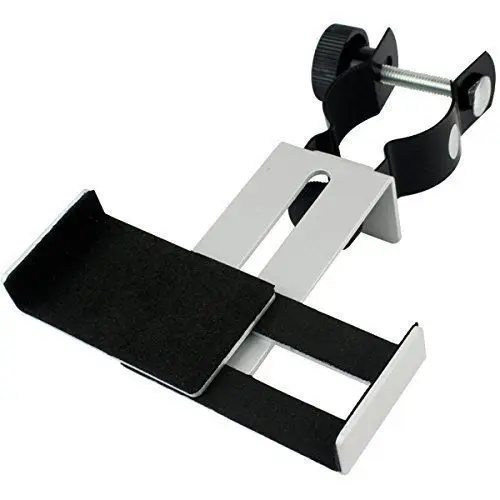 Metal Smartphone Adapter for Microscope Binocular Spotting Scope Monocular Teles