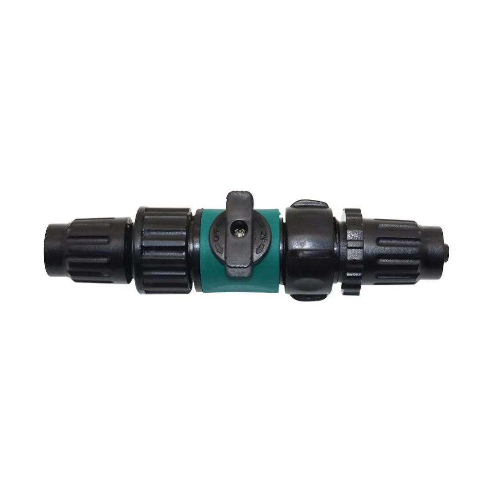 

1 set watering Kit of 3/4'' garden quick connectors with 3/4" 2-Way Valve American Standard thread Garden irrigation Supplies