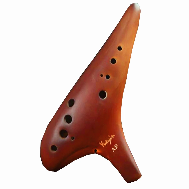 12 Holes Ocarina Alto F Key Smoldering Instrumento Ocarina Flute Wind