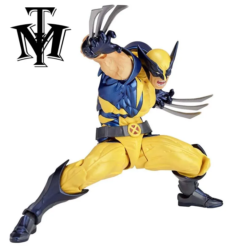 

Anime complex AMAZING Yamguchi superhero Wolverine ABS & PVC painted action figure Revoltech X-Men toys for children Retail box