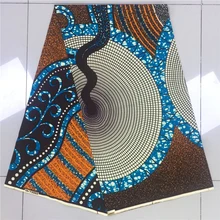 Дашики восковая ткань Анкара африканская вощеная ткань принтом воск высокое качество 6 ярдов африканская ткань для вечерние платья