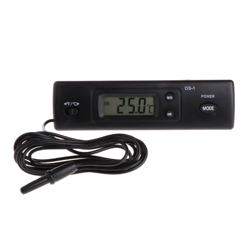 

Digital Fish Tank Aquarium Thermometer Terrarium Inside & Outside Temperature