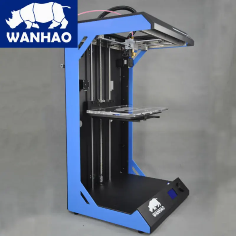Дубликатор 5s высокое качество Wanhao завод 3d печатная машина большой размер sd-карты и 1 кг нити для свободного 3D принтера
