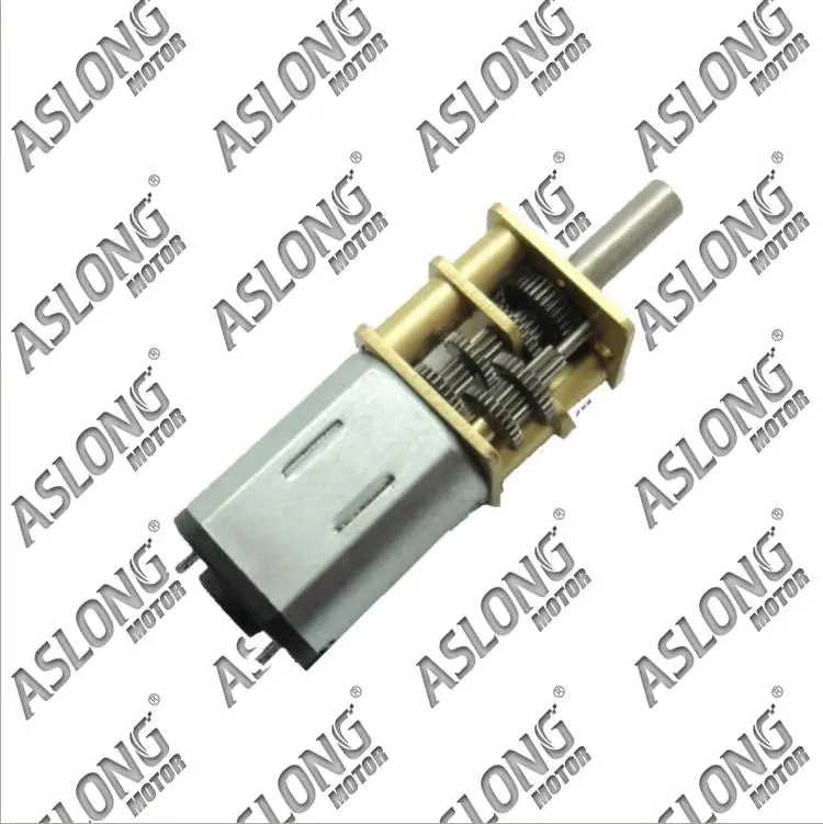 Aslong JGA12 N20 1000 миниатюрный двигатель с редуктором постоянного тока|dc gear motor|gear motormotor