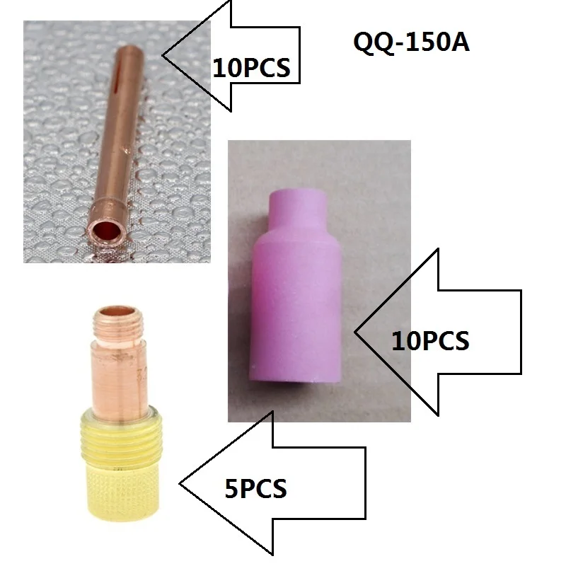 Сварочный фонарь Argon TIG 25 шт. с воздушным охлаждением es QQ150A керамическая насадка |