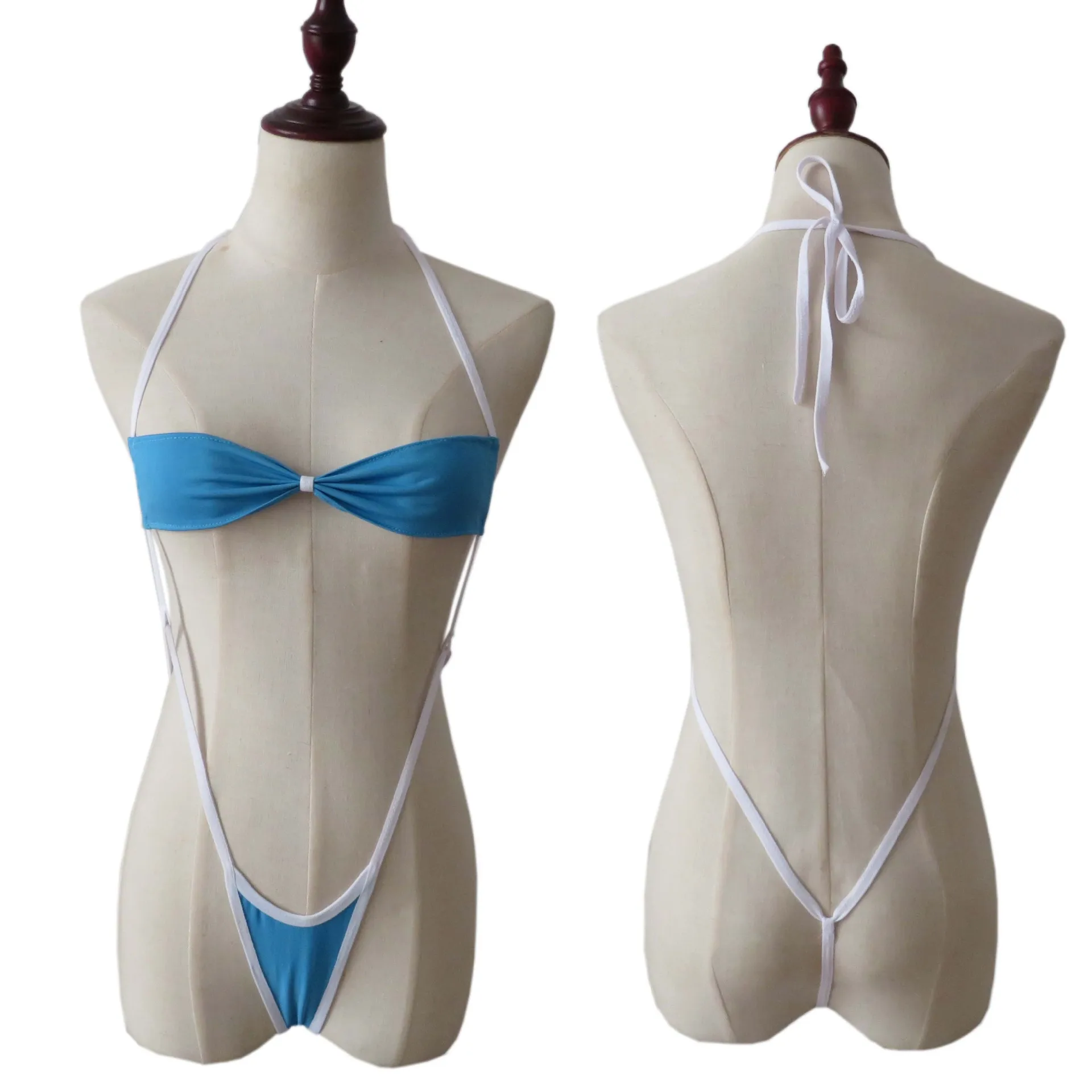 

2019 Sexy Micro Mini Bikini Set Women Transparent Swimwear Tiny Bikinis Set Brazilian Biquinis Swimsuit Beachwear