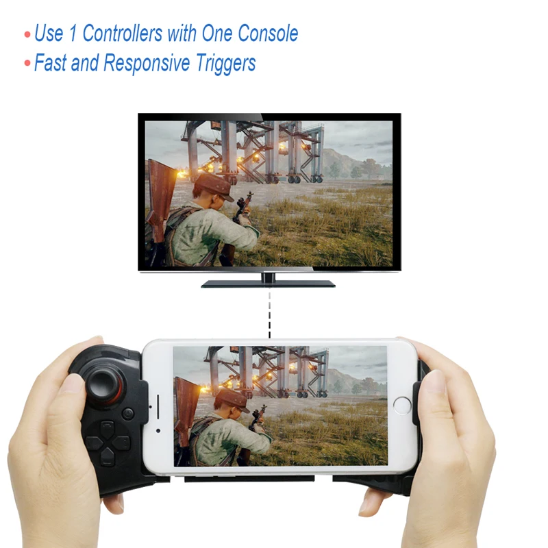  MOCUTE 058 Bluetooth Wireless Controller Remote Control For iPhone PUBG Joypad Smartphone Gamepad A