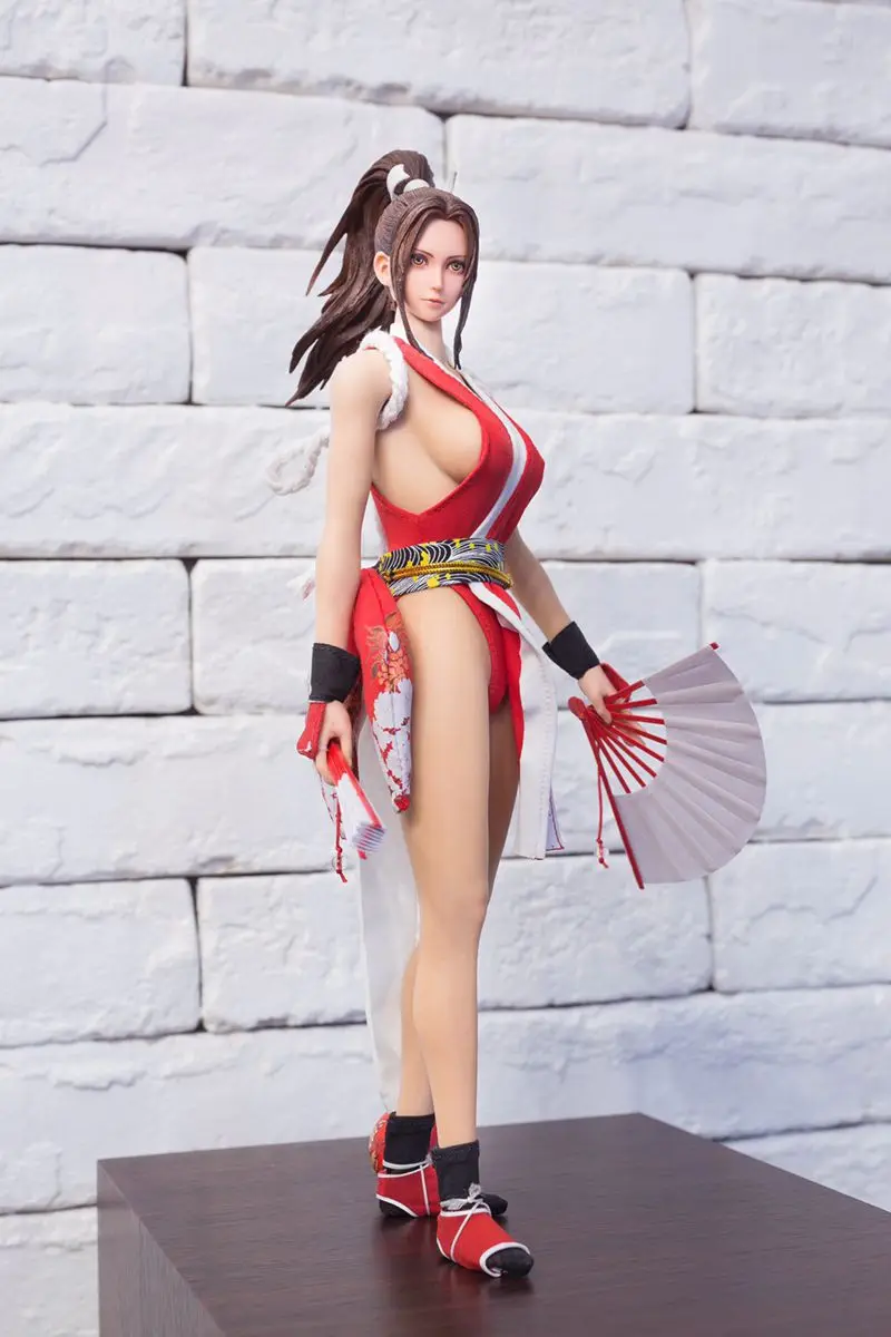 1/6 масштабная Коллекционная фигурка кукла KOF Fighting girl Mai Shiranui с бесшовным корпусом 1" фигурка куклы пластиковая модель игрушки