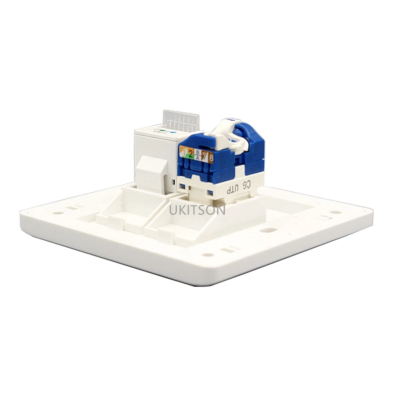1 Port CAT6 + CAT3 Wall Outlet pic 3