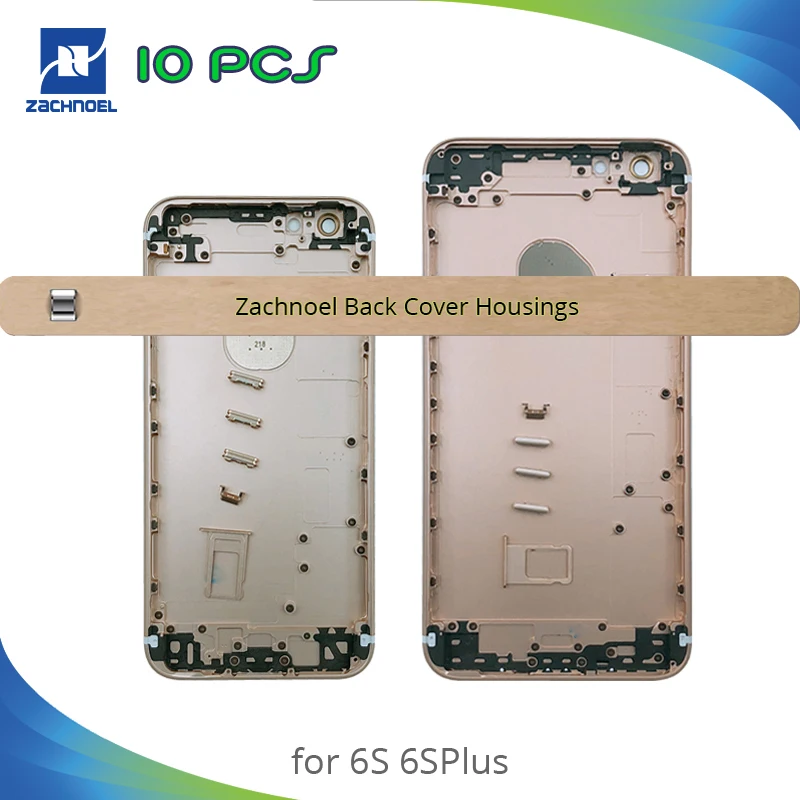 

10pcs Repair parts A Quality Back Battery Door Cover Middle Frame Metal Chassis Back Housing For iphone 6s 6splus Plus